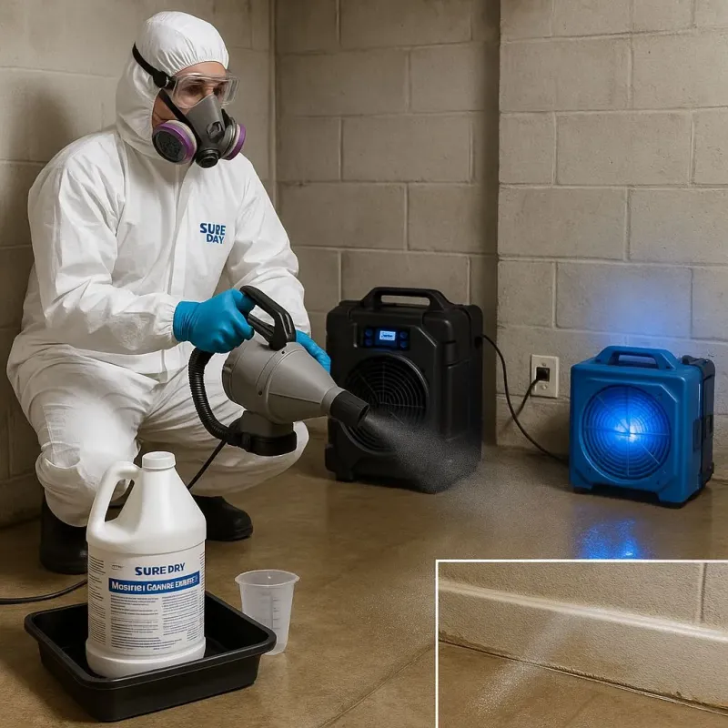 Sanitization and Odor Removal process in Harwich Port, MA